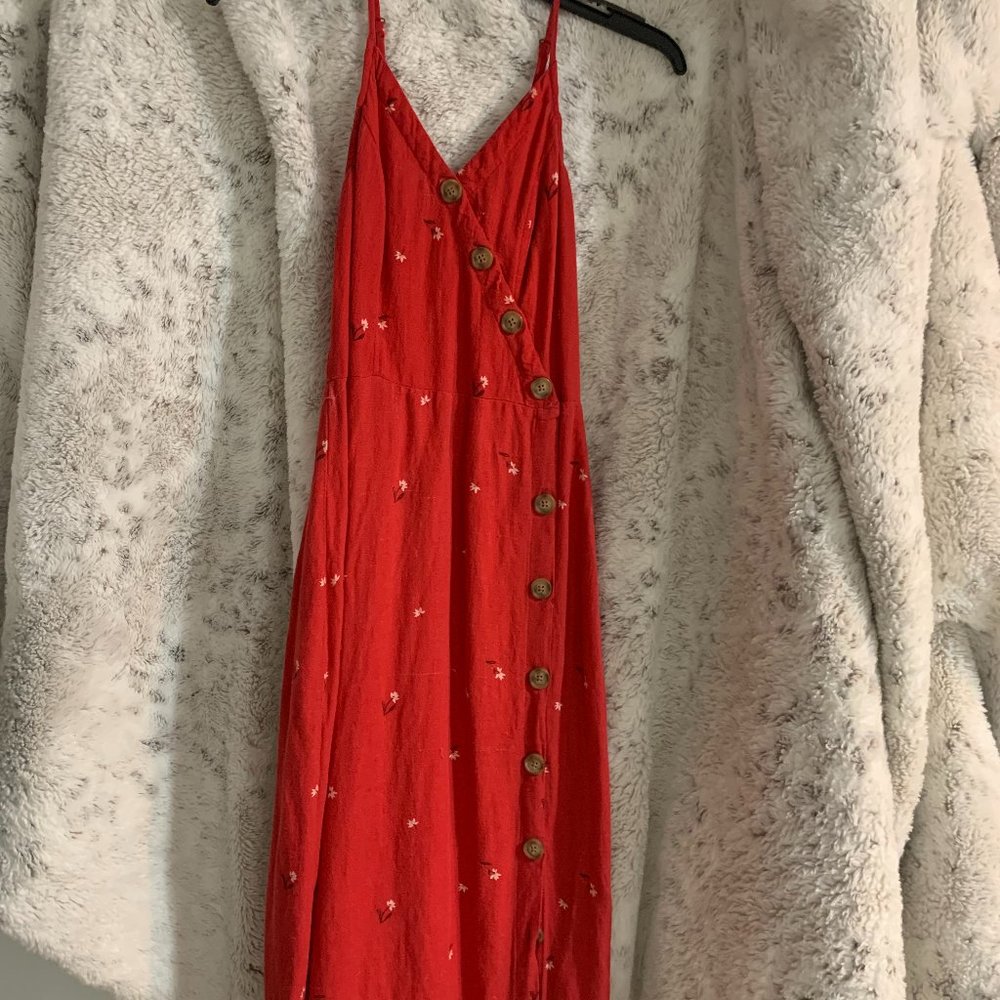 Red Maxi Dress